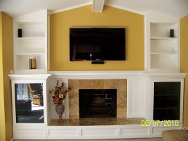 fireplace remodel